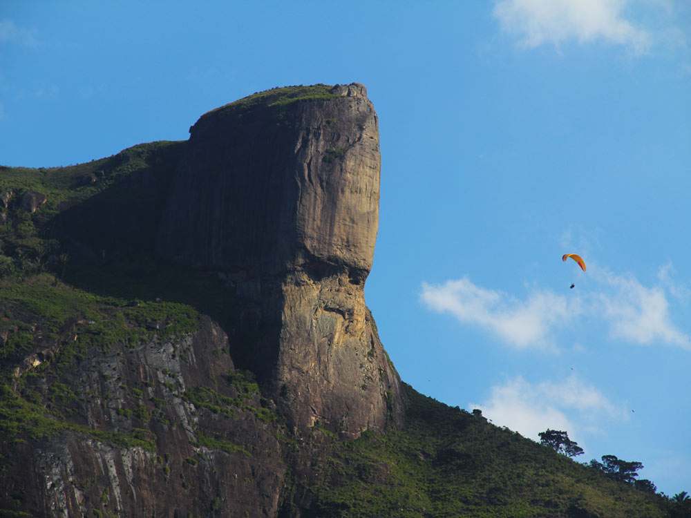 Paragliding or hand-gliding in Rio de Janeiro